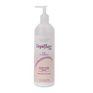 DEPILFLAX 100 / Želė prieš depiliaciją, saugo nuo odos išsausėjimo, odos sudirginimo, 500ml